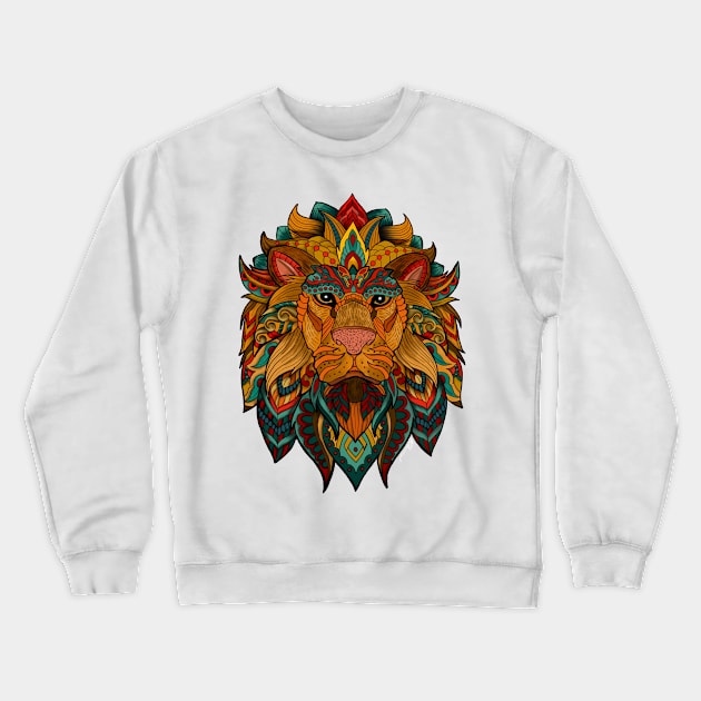 King of the Jungle Crewneck Sweatshirt by BHDigitalArt